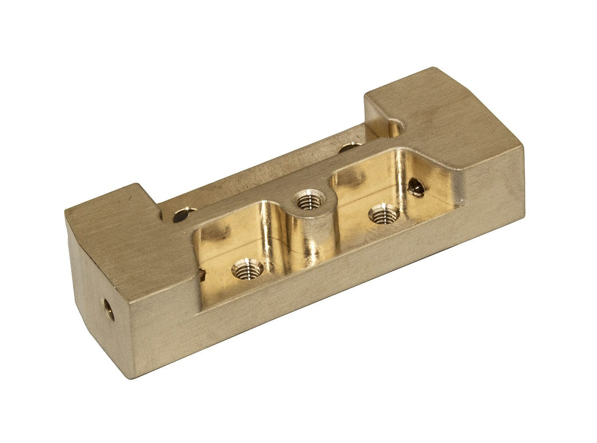 Team Associated DR10M FT Brass Arm Mount, D, 50g [72091]