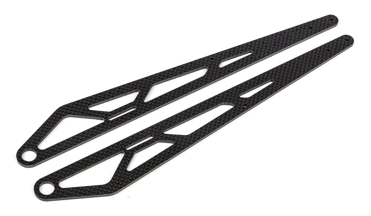 Team Associated DR10M Wheelie Bar Suspension Arms, carbon fiber [72086]