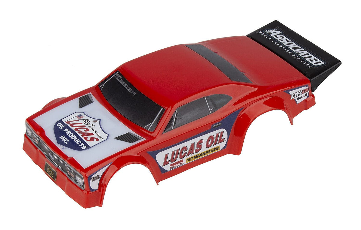 Team Associated DR28 Lucas Oil RTR body, painted [21451]