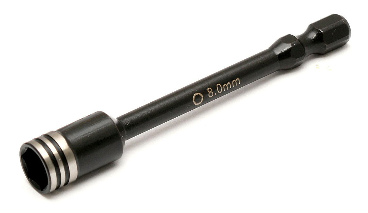 Team Associated Factory Team 1/4in Nut Driver Bit, 8.0mm [1668]