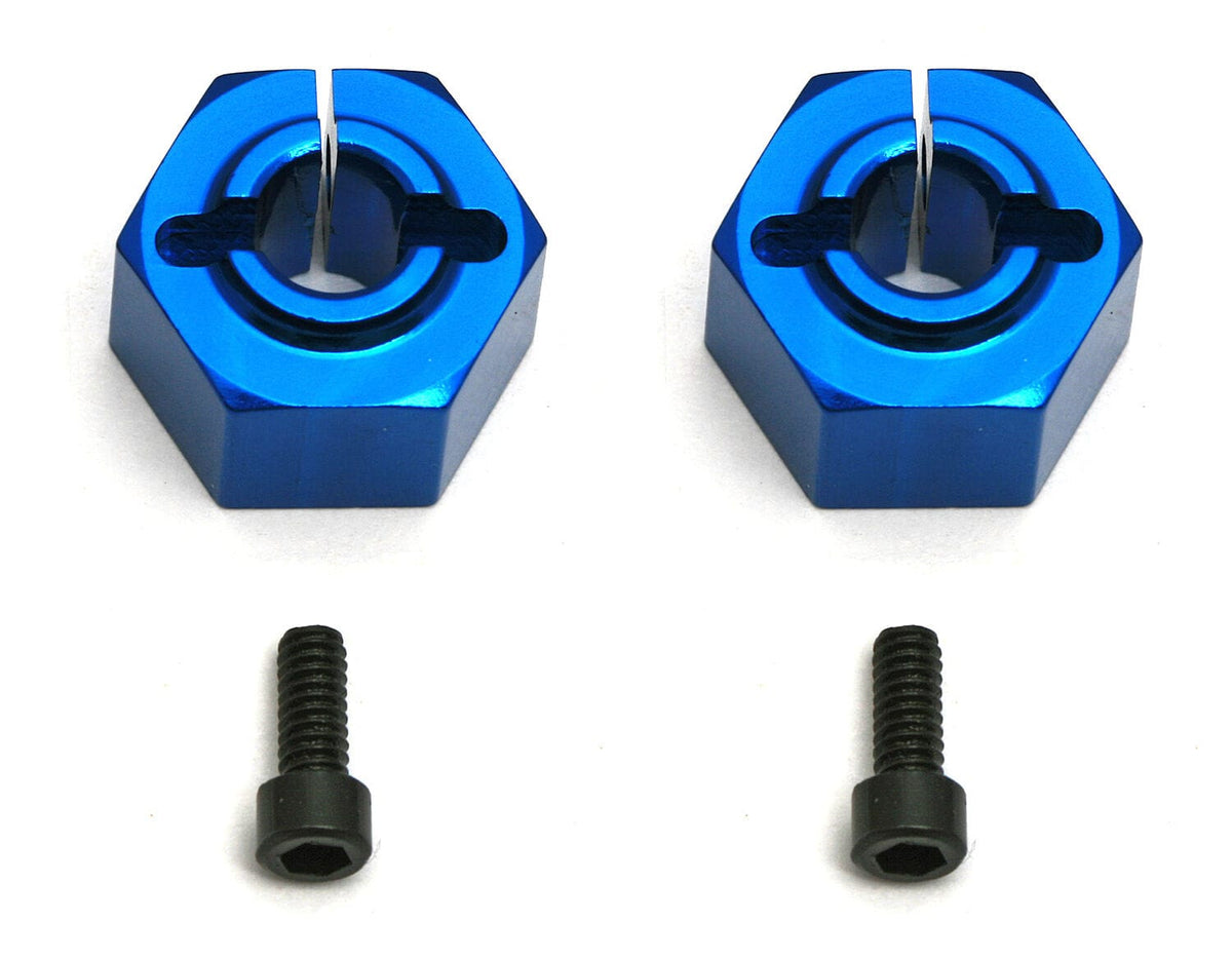 Team Associated Factory Team 12mm Alum. Clamping Wheel Hexes, SC10 Rear [9892]