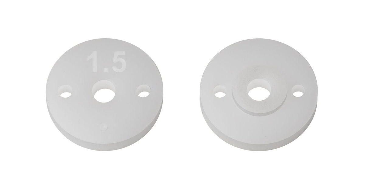 Team Associated Factory Team 13mm Shock Pistons, 2.0mm, 2x1.5 [91935]
