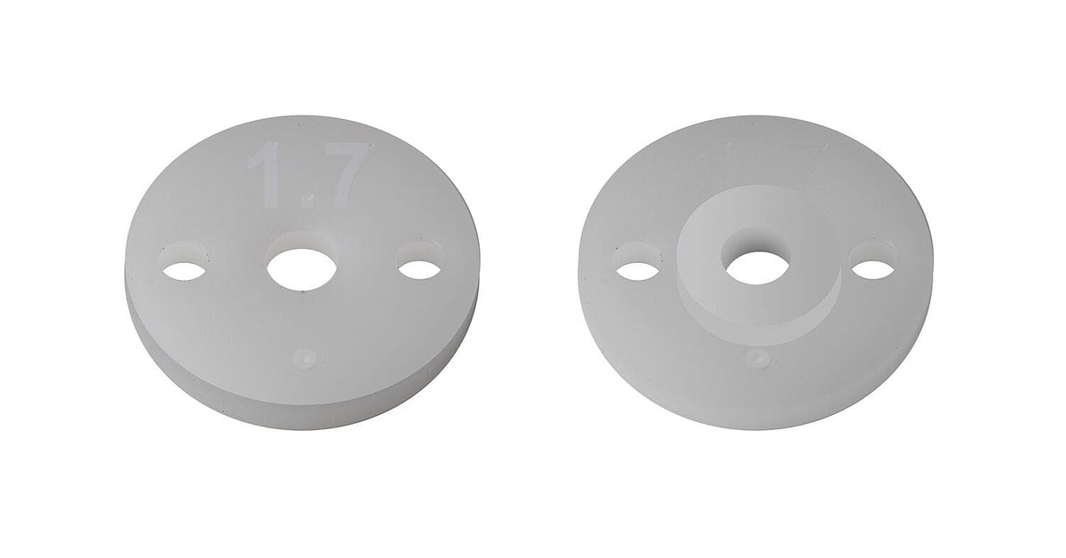 Team Associated Factory Team 13mm Shock Pistons, 2.0mm, 2x1.7 [91937]