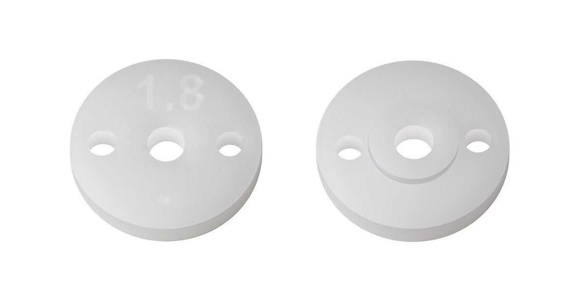 Team Associated Factory Team 13mm Shock Pistons, 2.0mm, 2x1.8 [91938]