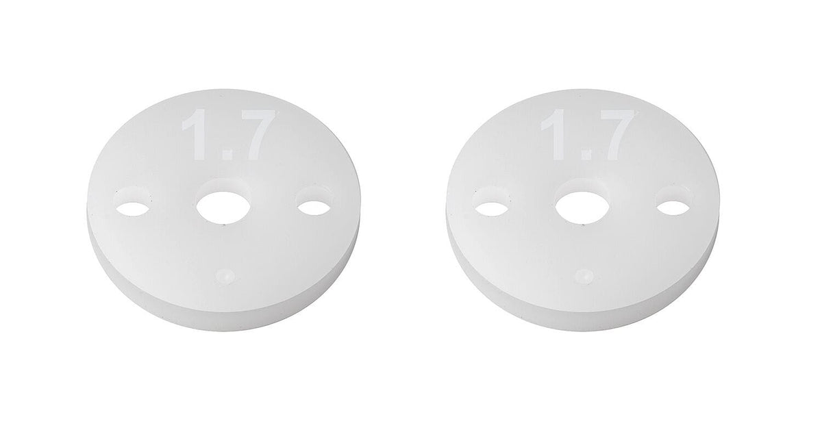 Team Associated Factory Team 13mm Shock Pistons, 2.5mm, 2x1.7 [91933]