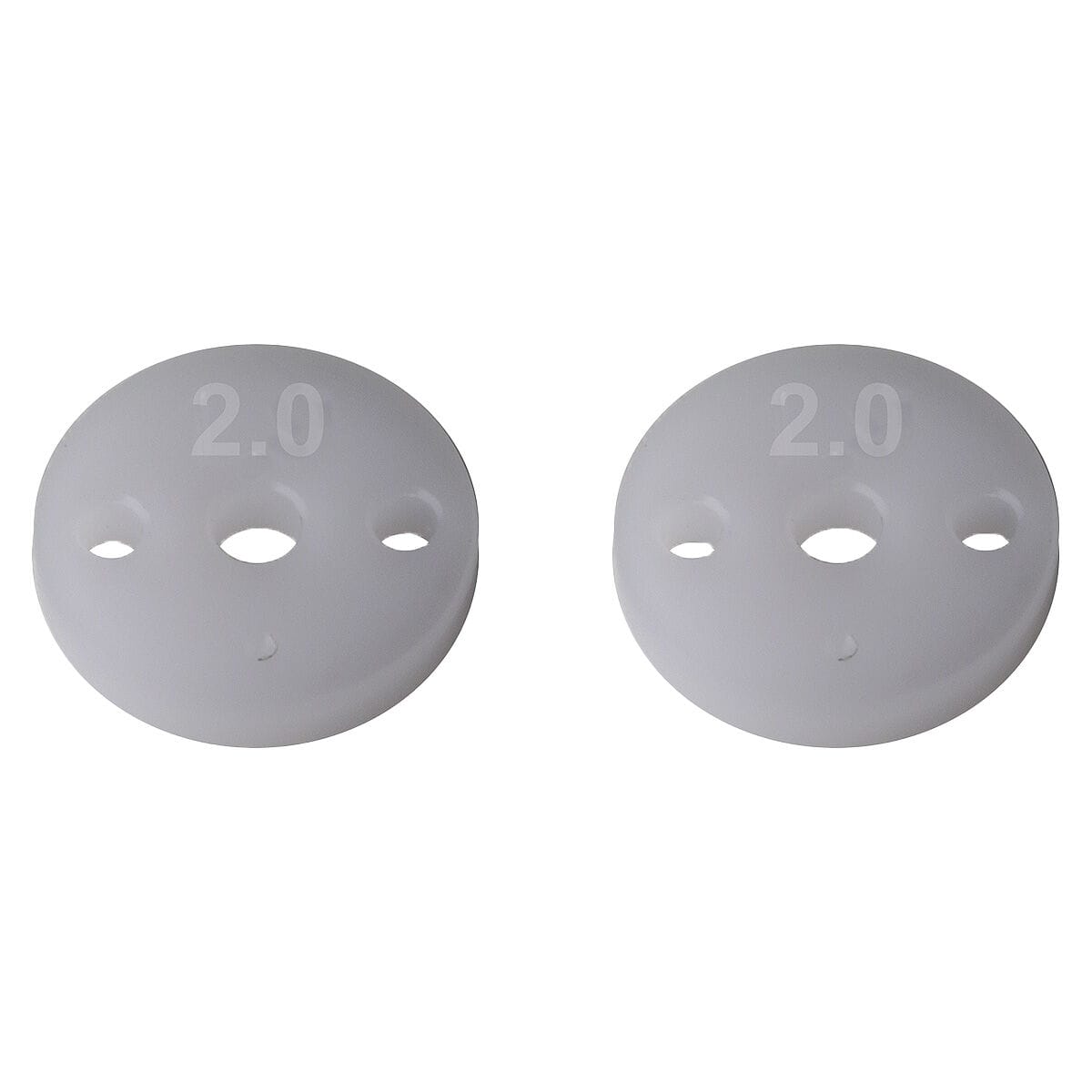 Team Associated Factory Team 13mm Shock Pistons, 2.5mm, 2x2.0 [92429]