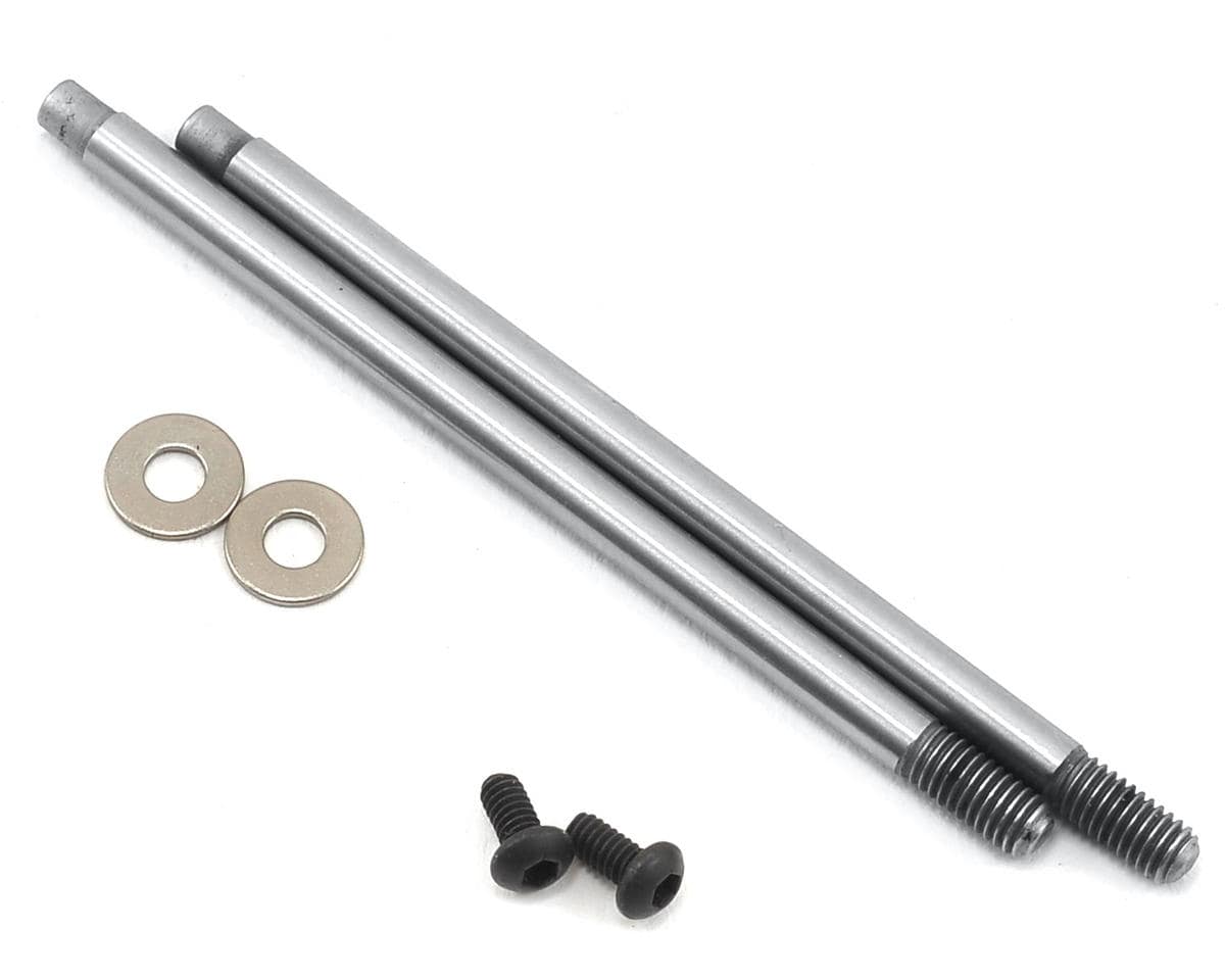 Team Associated Factory Team 3x35mm Shock Shafts V2 chrome 91624