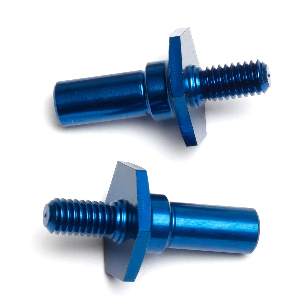 Team Associated Factory Team Aluminum Front Axles, blue [91411]