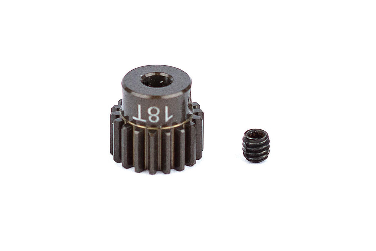 Team Associated Factory Team Aluminum Pinion Gear, 18T 48P, 1/8 shaft [1336]