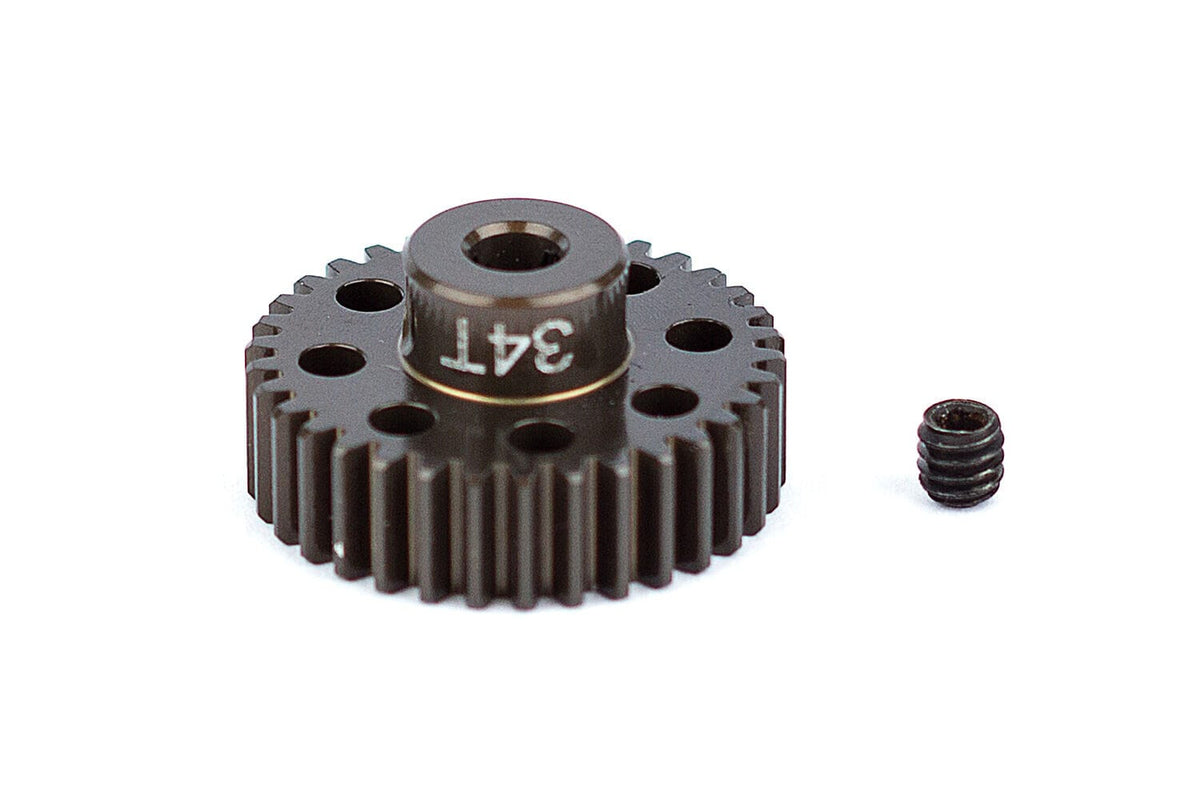 Team Associated Factory Team Aluminum Pinion Gear, 34T 48P, 1/8 shaft [1352]