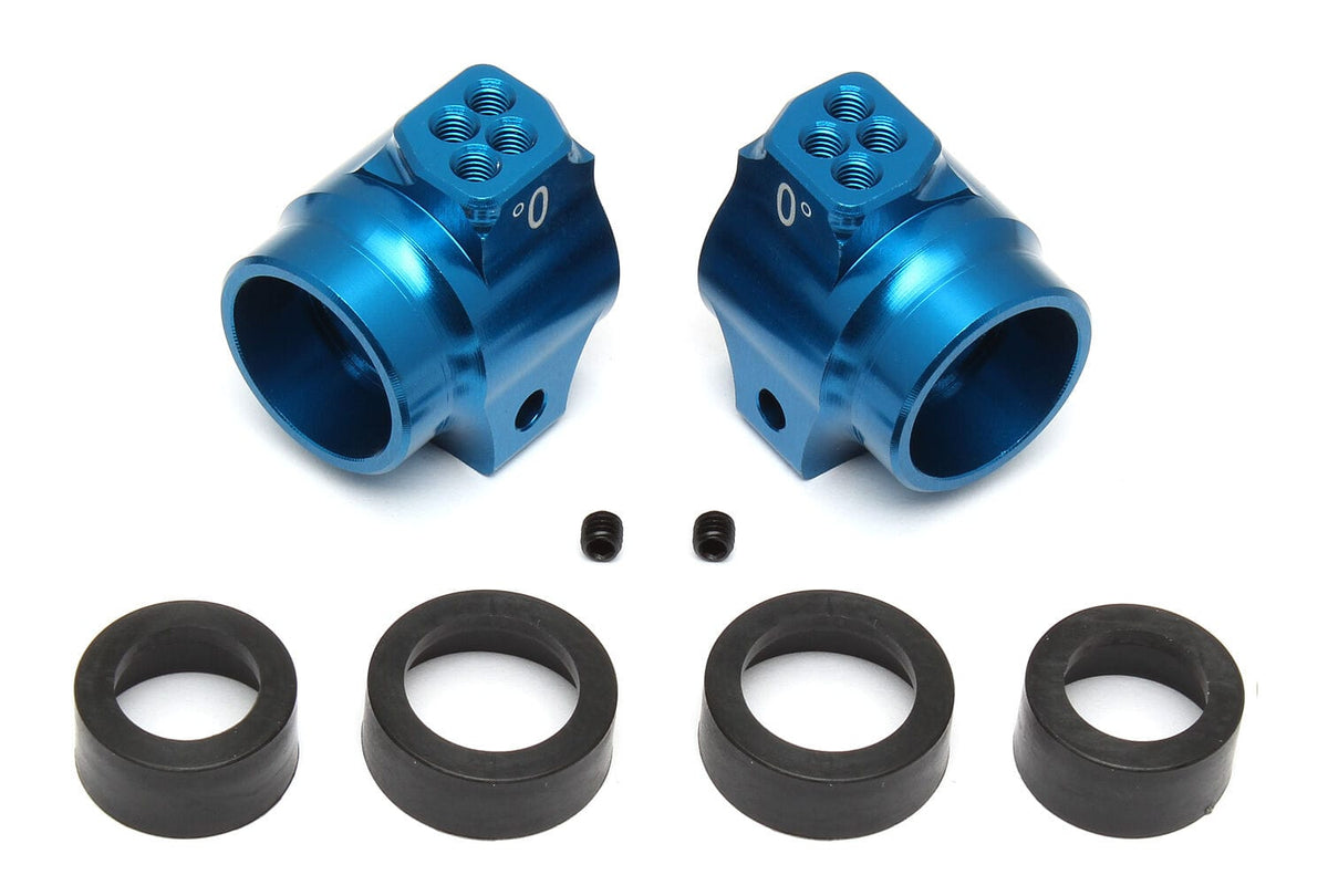 Team Associated Factory Team Aluminum Rear Hubs, blue [91548]