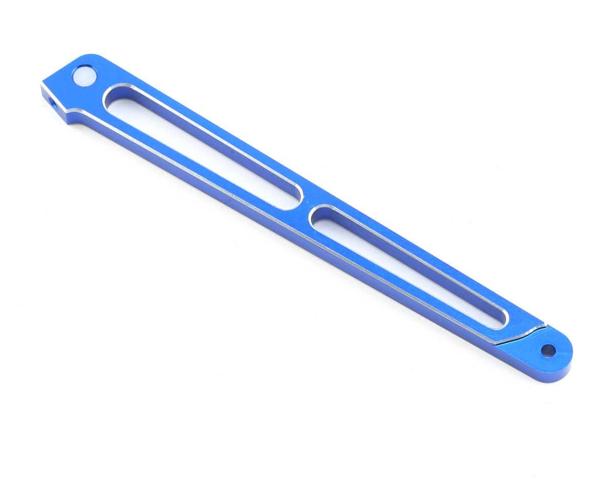 Team Associated Factory Team Blue Aluminum Chassis Brace, rear [89239]