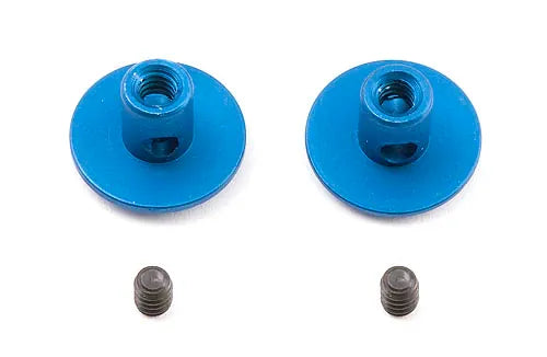Team Associated Factory Team Blue Aluminum Wing Mounts 6193B
