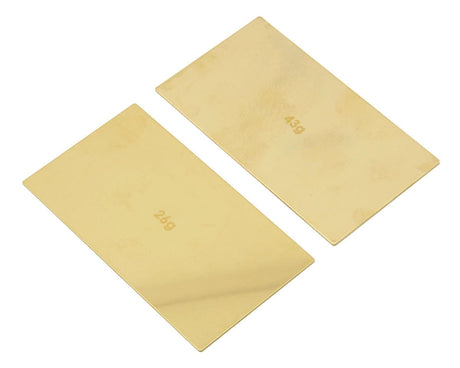 Team Associated Factory Team Brass Under Battery Weights 26g 43g 91744