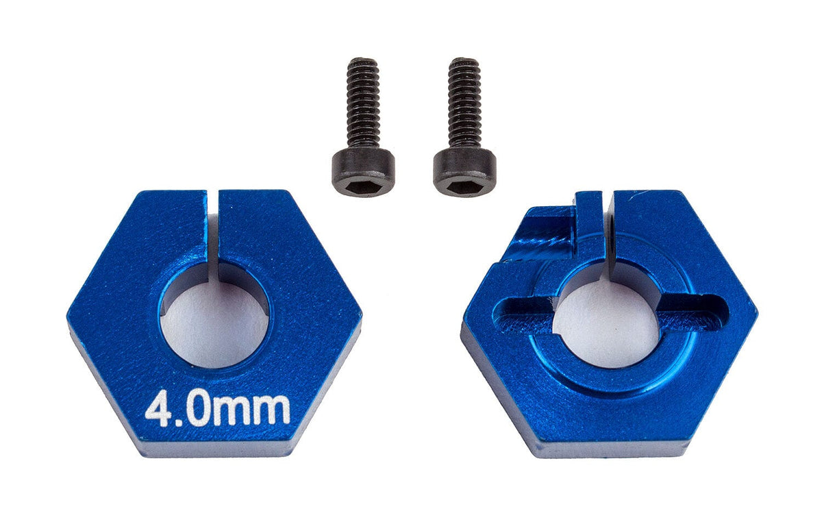 Team Associated Factory Team Clamping Wheel Hexes, 4.0mm [91862]