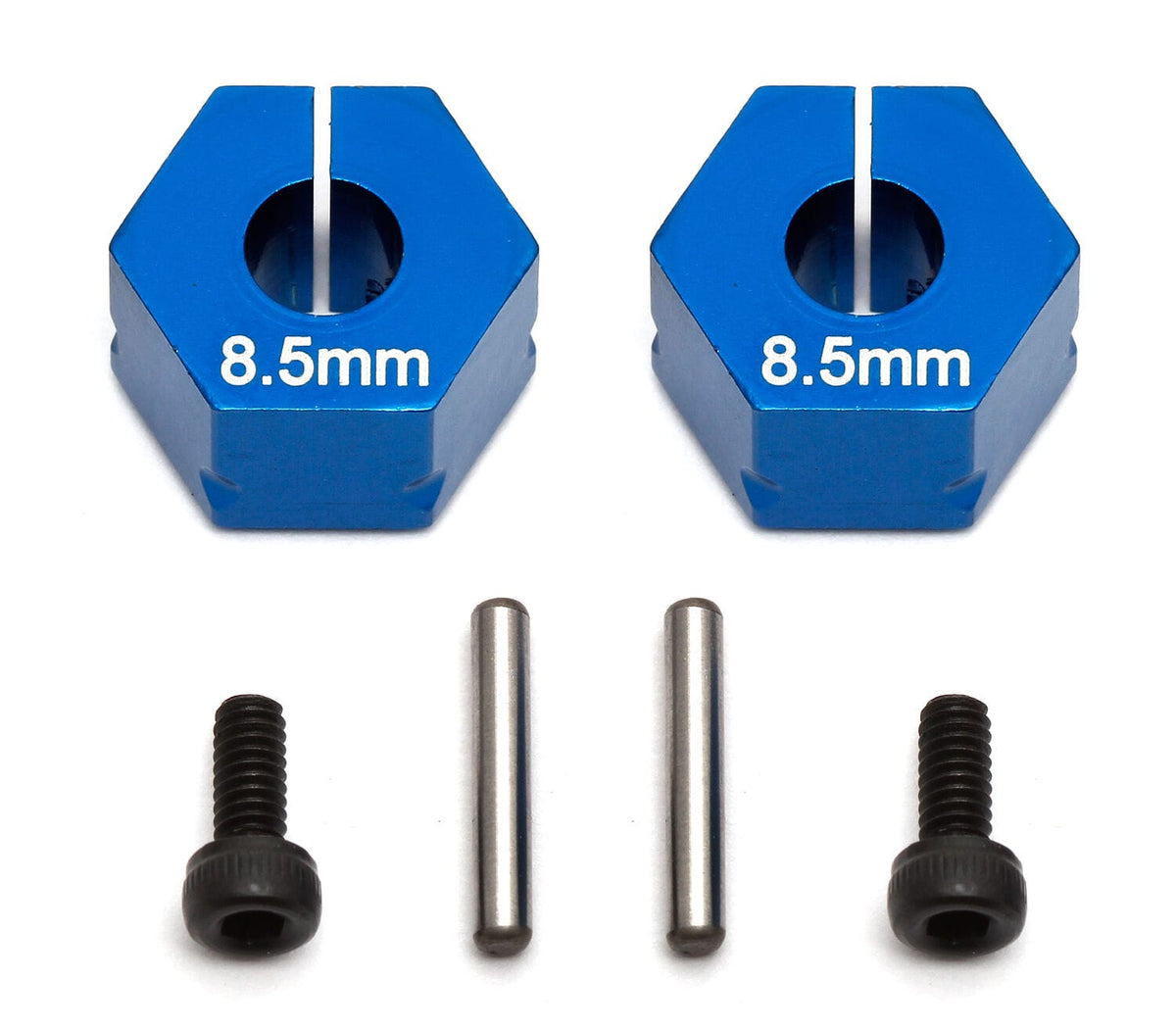 Team Associated Factory Team Clamping Wheel Hexes, 8.5mm [71014]