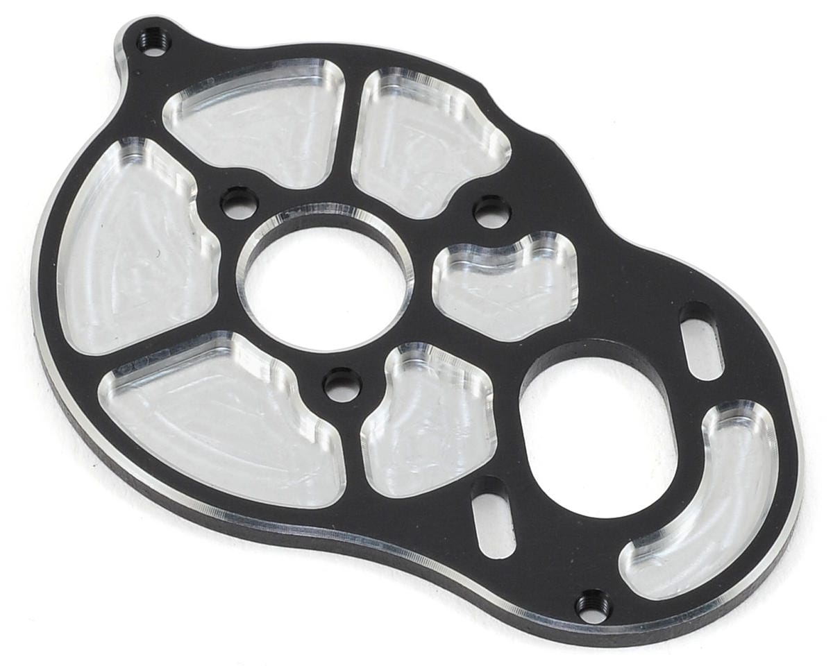 Team Associated Factory Team Front Motor Plate, black, 3 gear [91602]