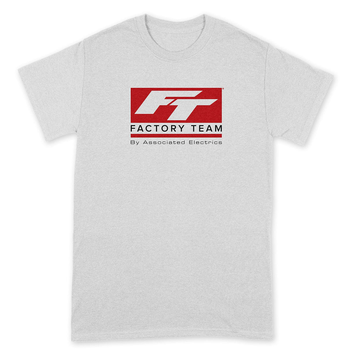 Team Associated Factory Team Logo T-shirt, white, XL [SP161XL]