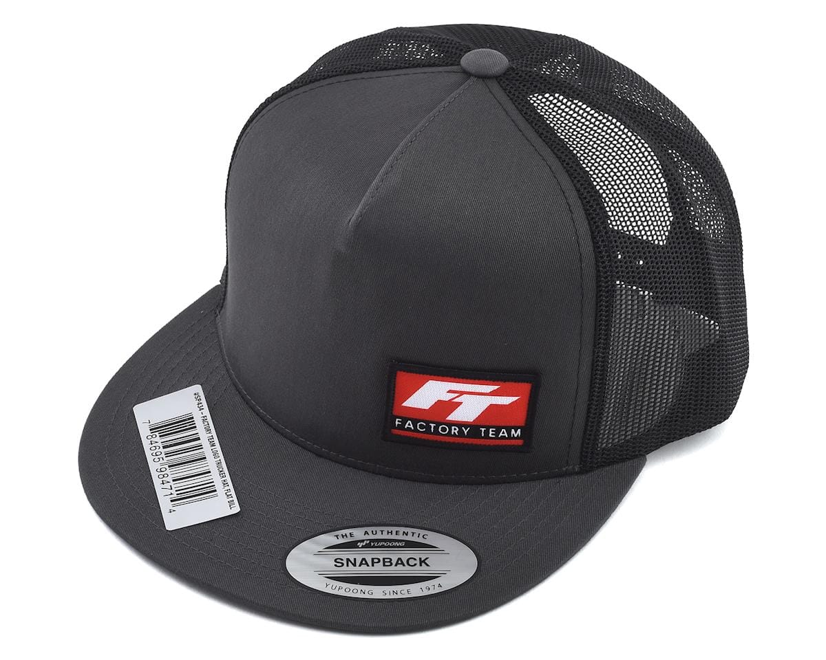 Team Associated Factory Team Logo Trucker Hat Flat Bill [SP434]