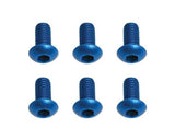 Team Associated Factory Team M3X6 BHCS Blue Aluminum 8550