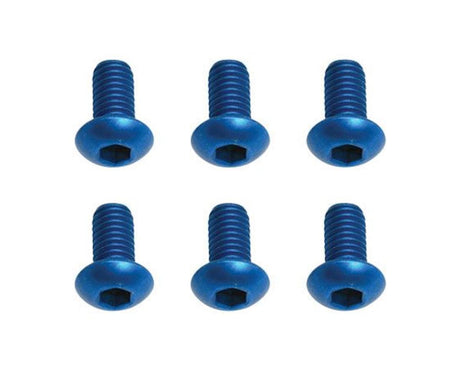 Team Associated Factory Team M3X6 BHCS Blue Aluminum 8550