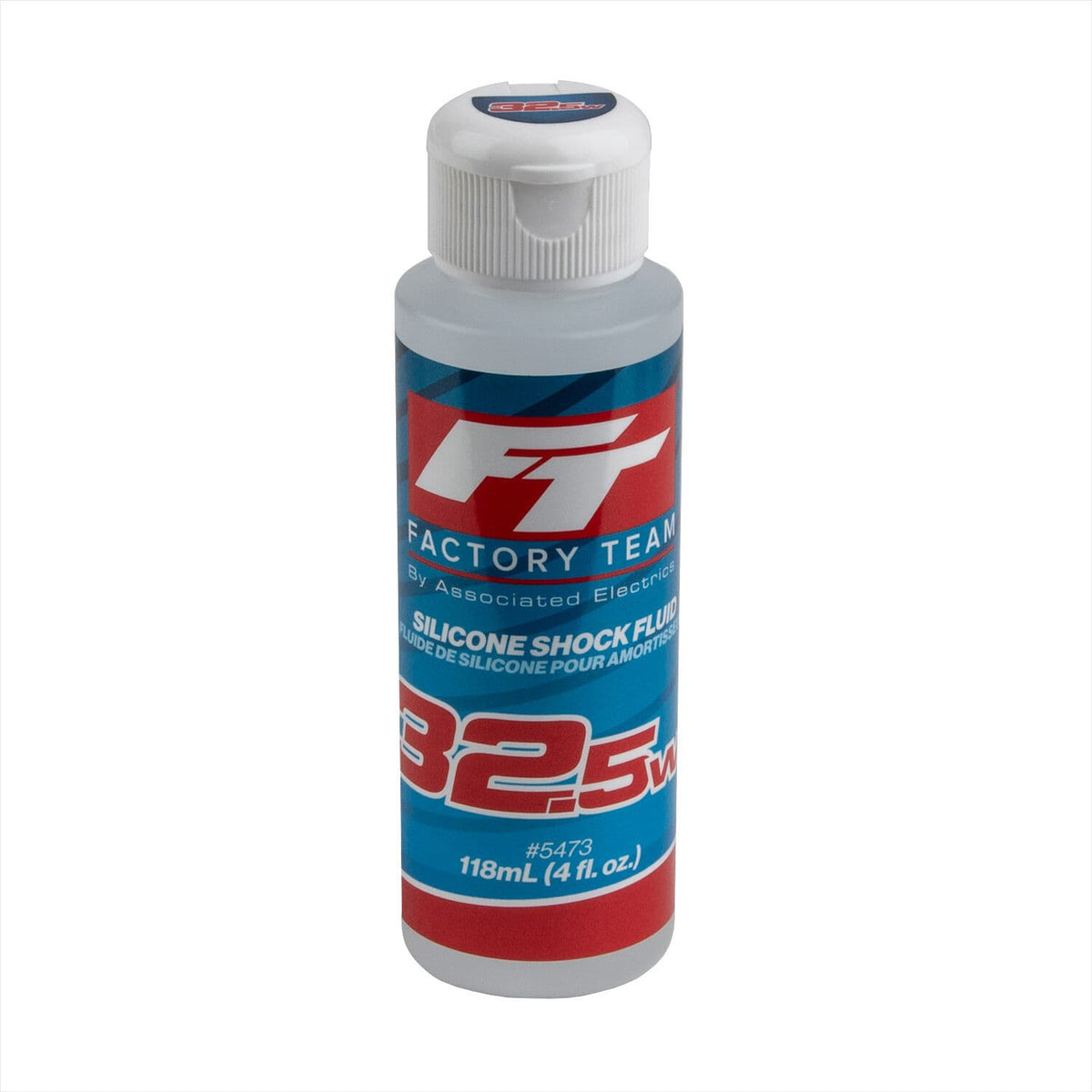 Team Associated Factory Team Silicone Shock Fluid, 32.5wt (388 cSt), 4oz. [5473]