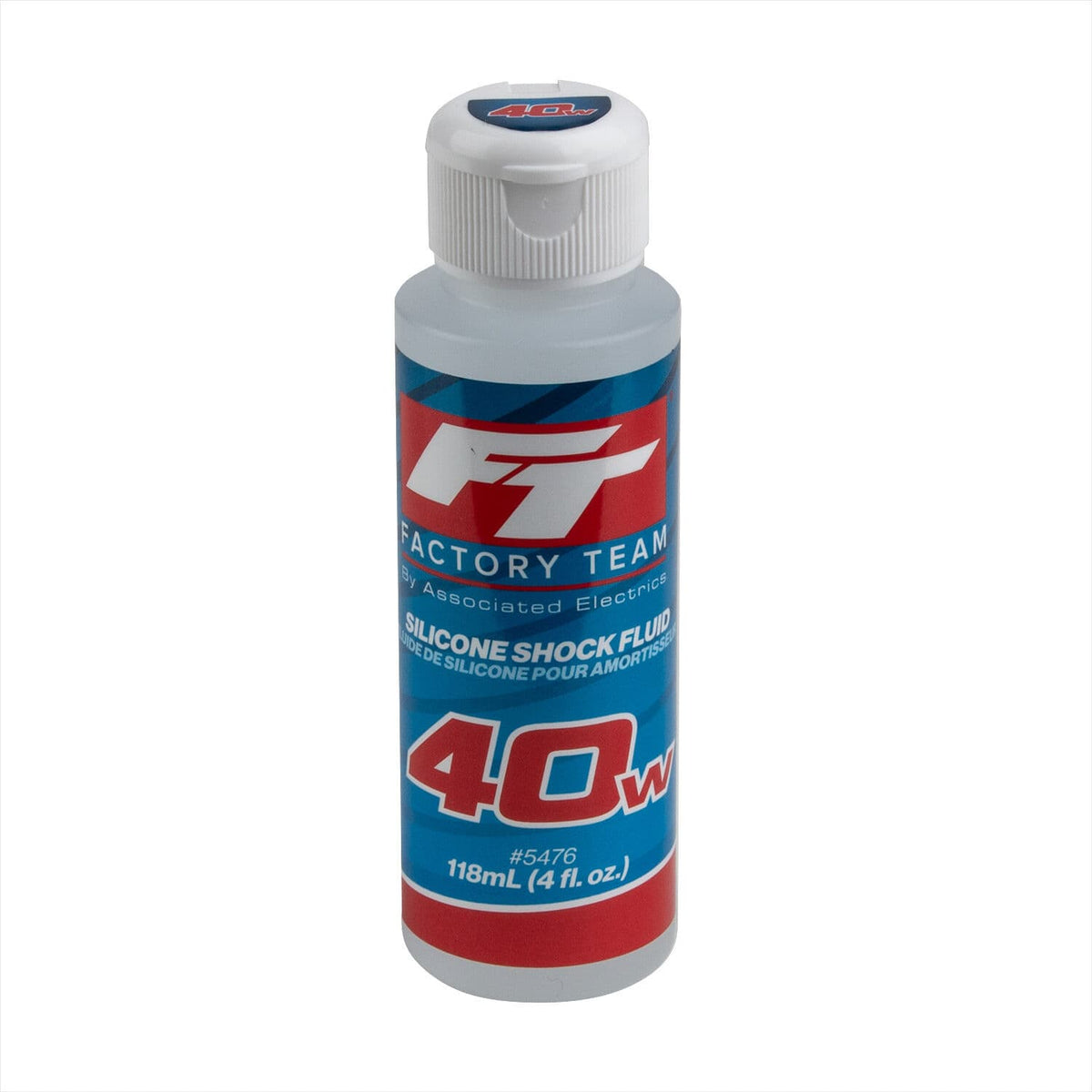 Team Associated Factory Team Silicone Shock Fluid, 40wt (500 cSt), 4oz. [5476]