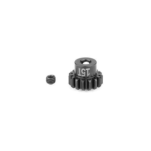 Team Associated Factory Team STEEL Pinion Gear, 15t-Mod 1, 5mm Shaft [81677]