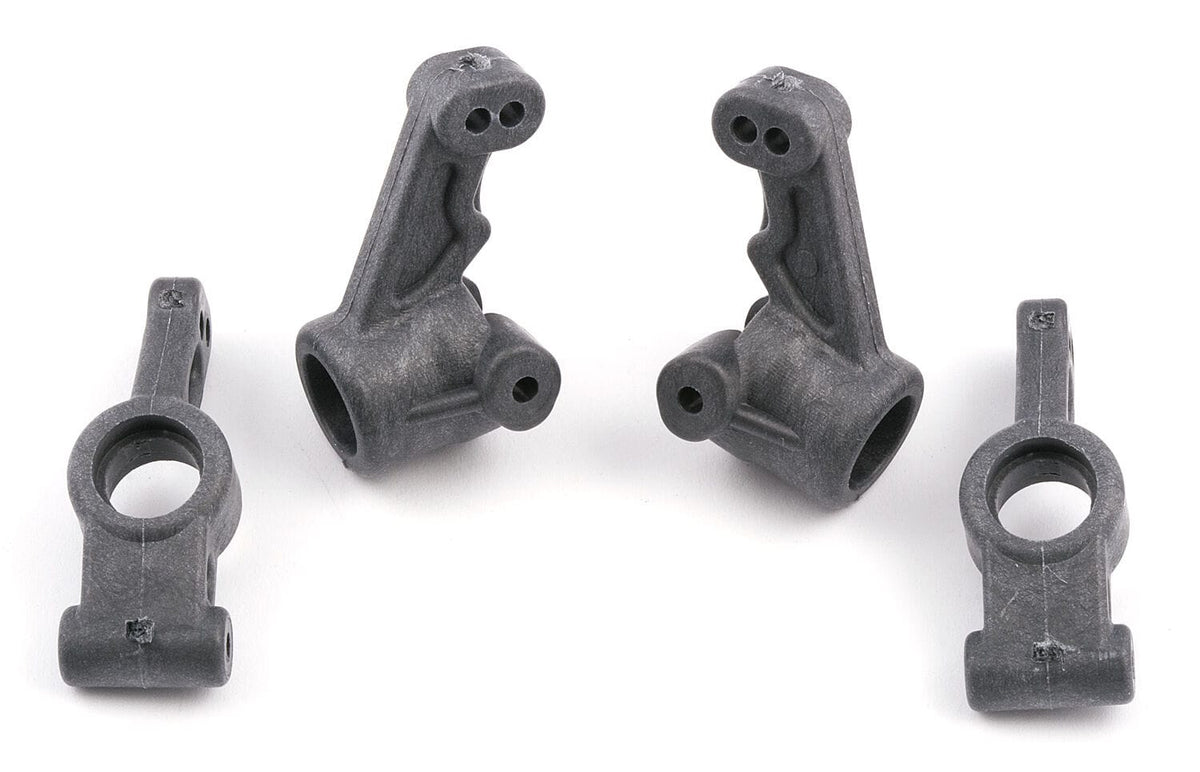 Team Associated Factory Team Steering Blocks & Hub Carriers, carbon [31005]