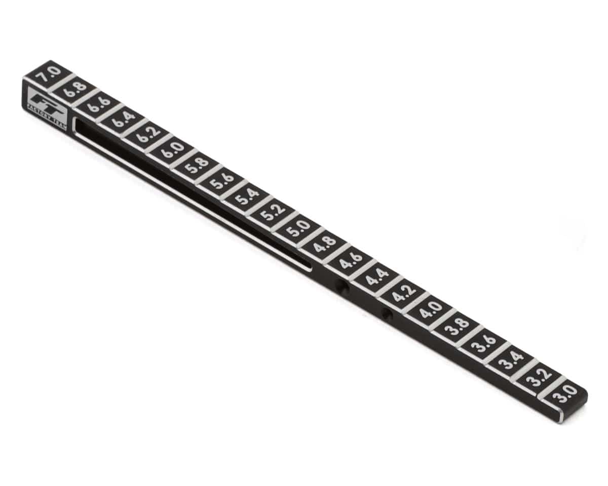 Team Associated Factory Team Stepped Ride Height Gauge 3-7mm [1530]