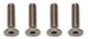 Team Associated Factory Team Titanium Screws M4x16mm FHCS 81288