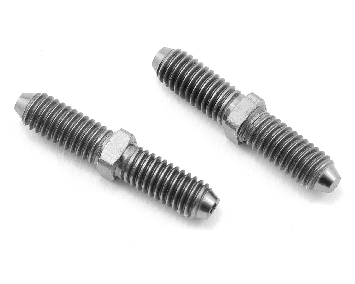 Team Associated Factory Team Titanium Turnbuckles, M3x16mm/0.630in, silver [1410]