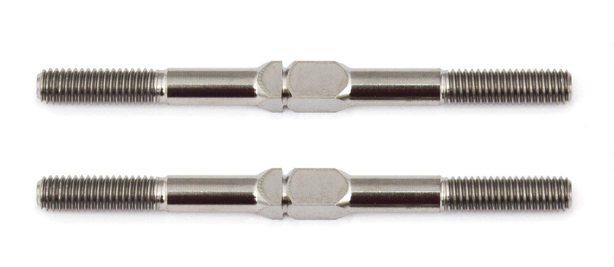 Team Associated Factory Team Titanium Turnbuckles, M3x42mm/1.65in, silver [1403]