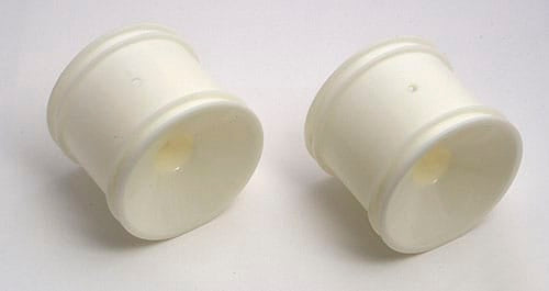 Team Associated Front Dish Truck Wheel White 7846