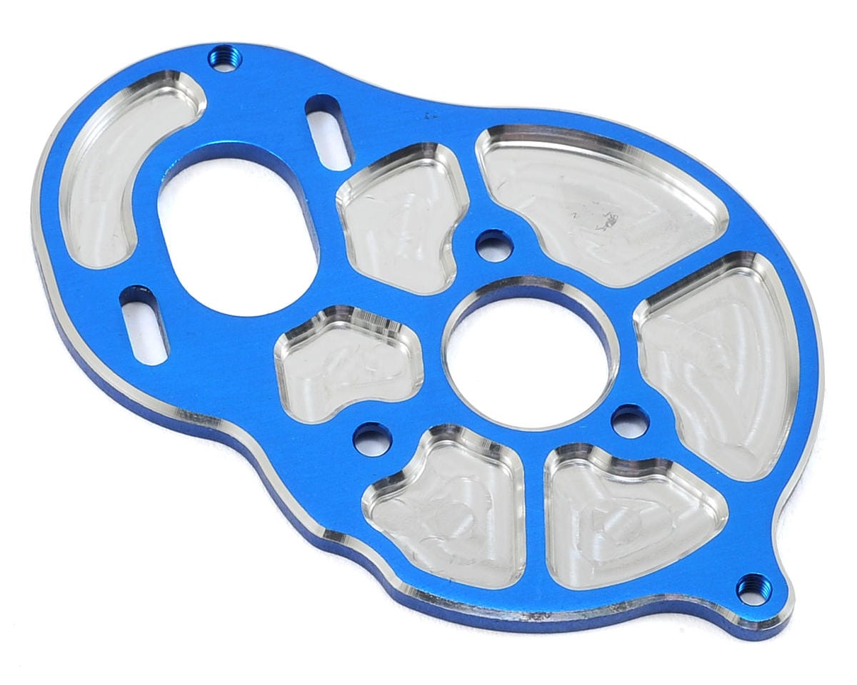 Team Associated Front Motor Plate Blue 3 Gear FT 91603