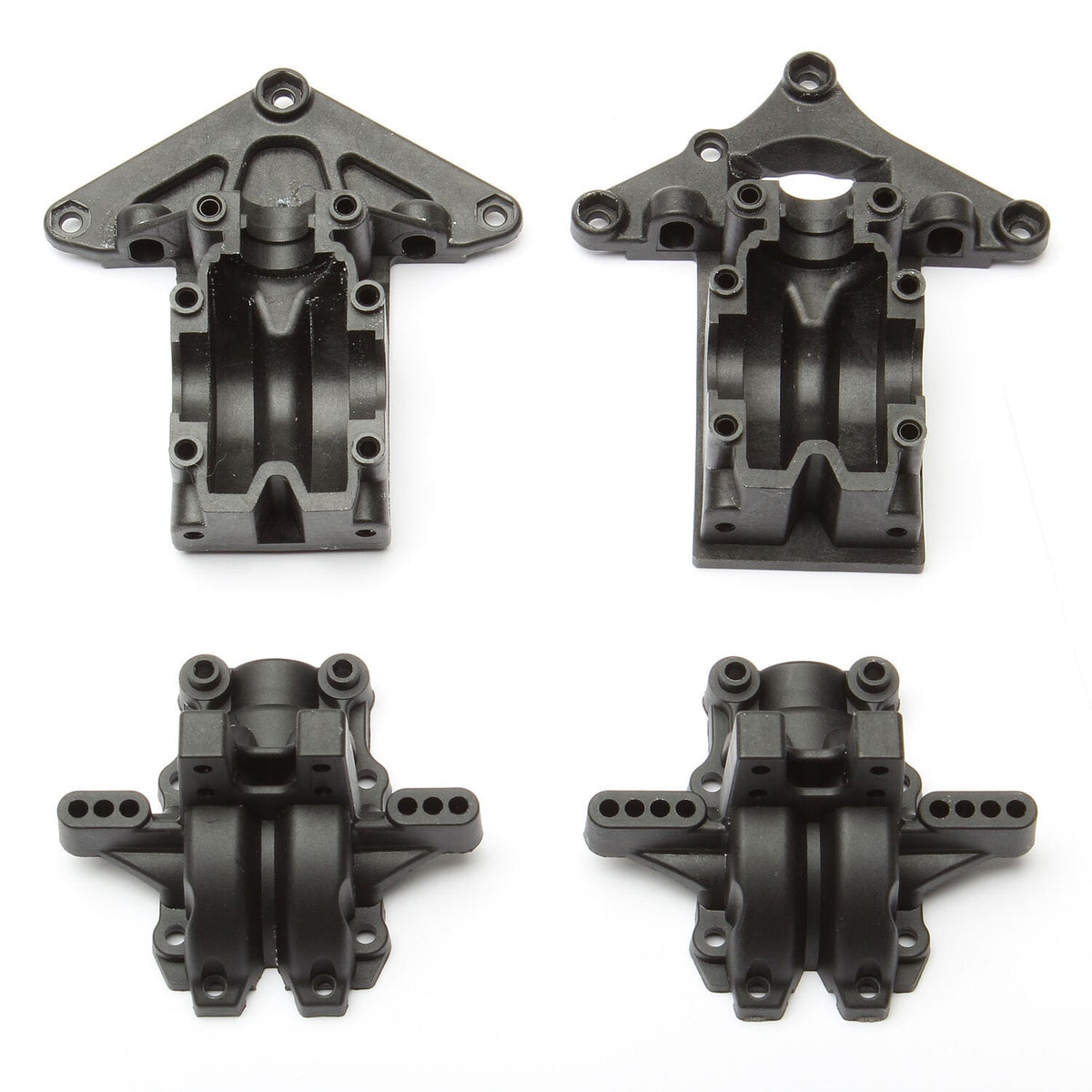 Team Associated Gearboxes, front and rear [7117]