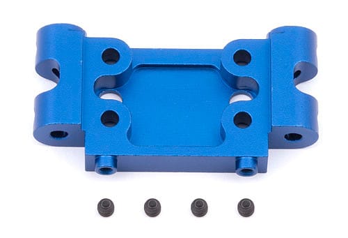 Team Associated Factory Team Front Bulkhead blue aluminum 7990