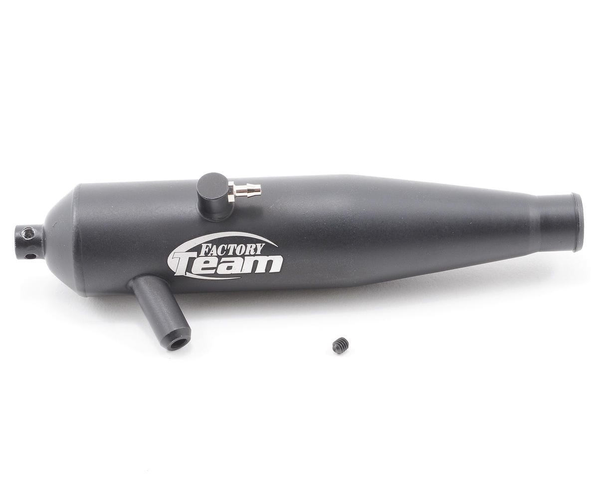 Team Associated GT2 Smoothy Black Muffler [7974]