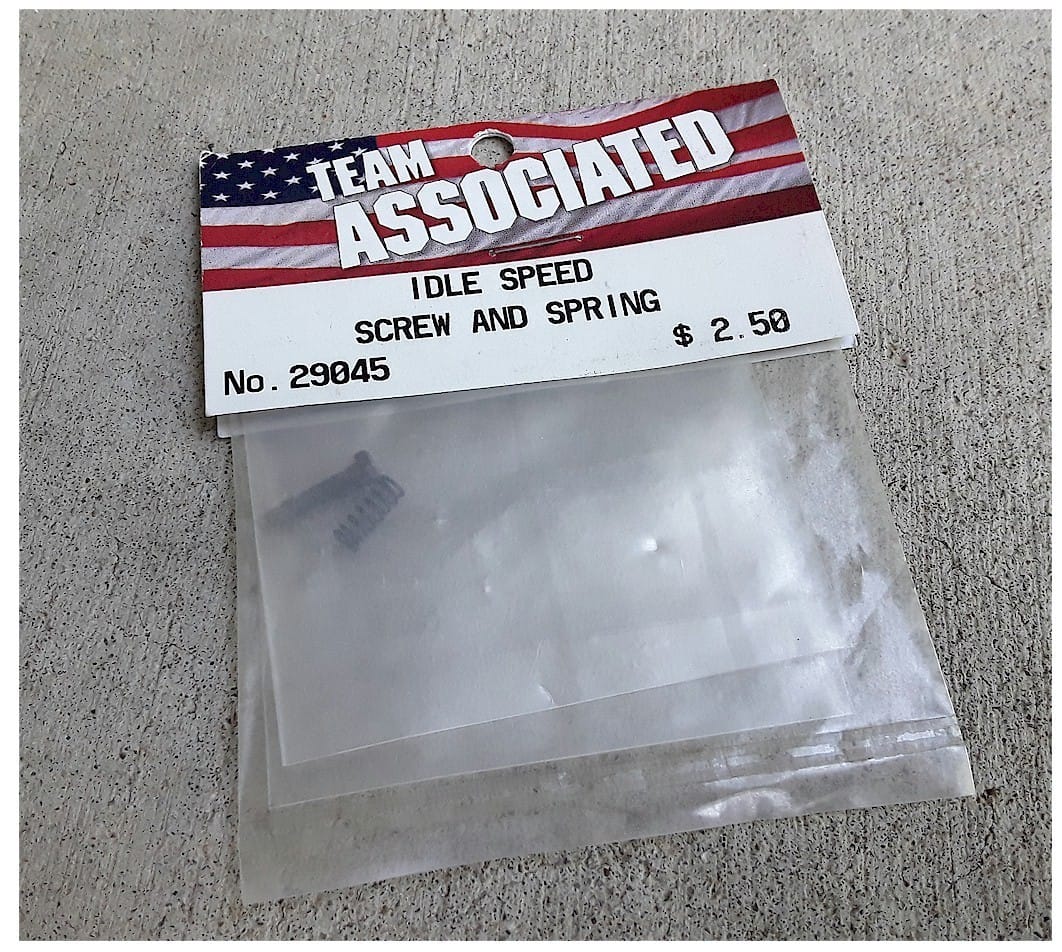 Team Associated Idle Speed Screw & Spring [29045]