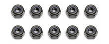 Team Associated Locknuts, M3, black steel [25215]
