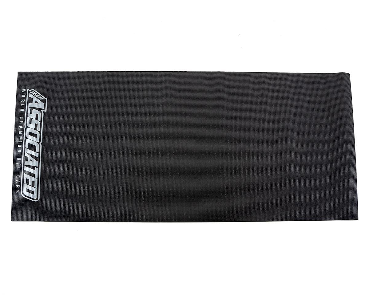 Team Associated Logo Pit Mat silver lettering SP428