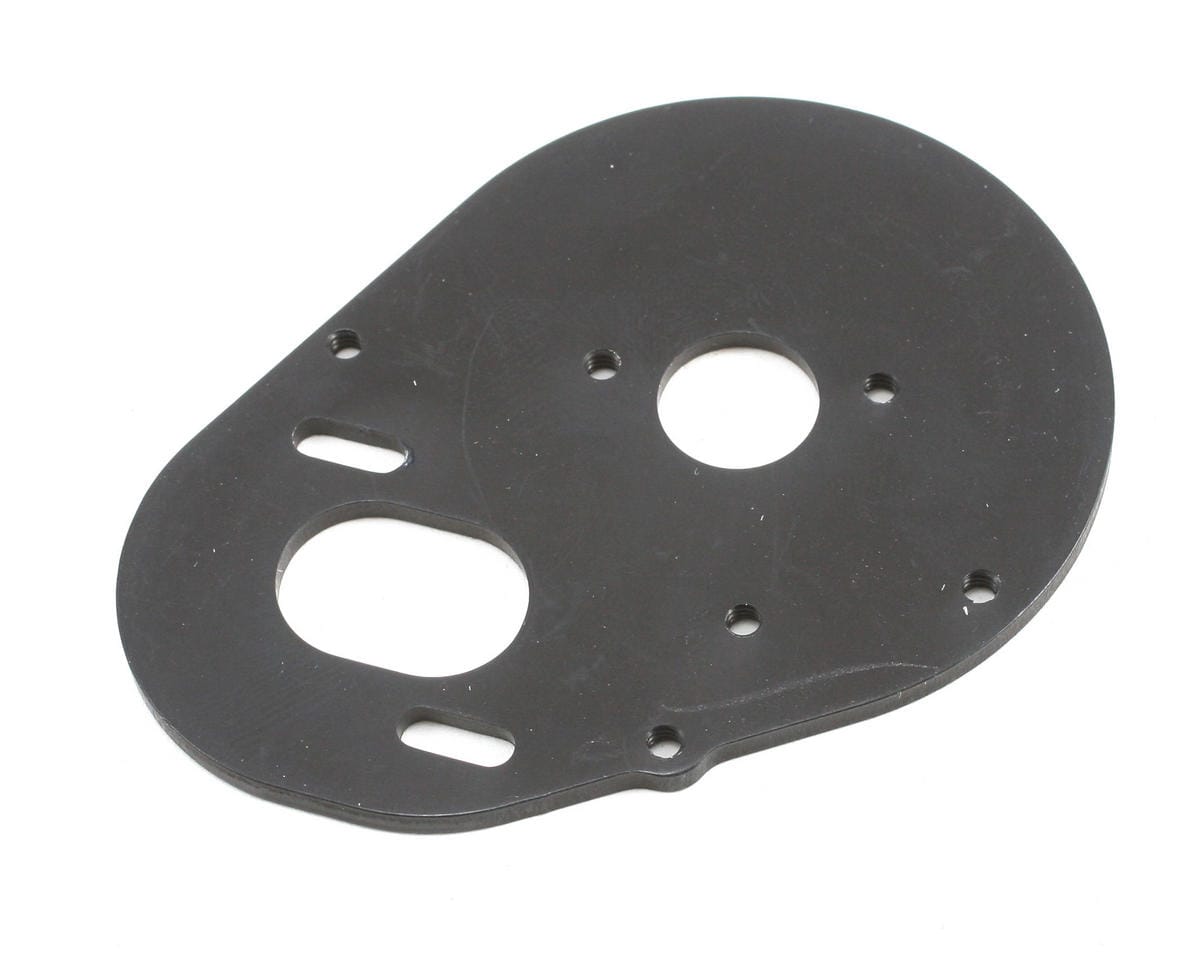 Team Associated Motor Plate black aluminum 9600