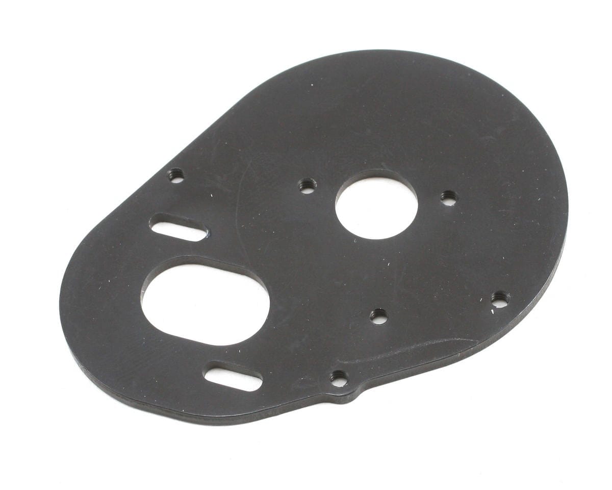 Team Associated Motor Plate black aluminum 9600