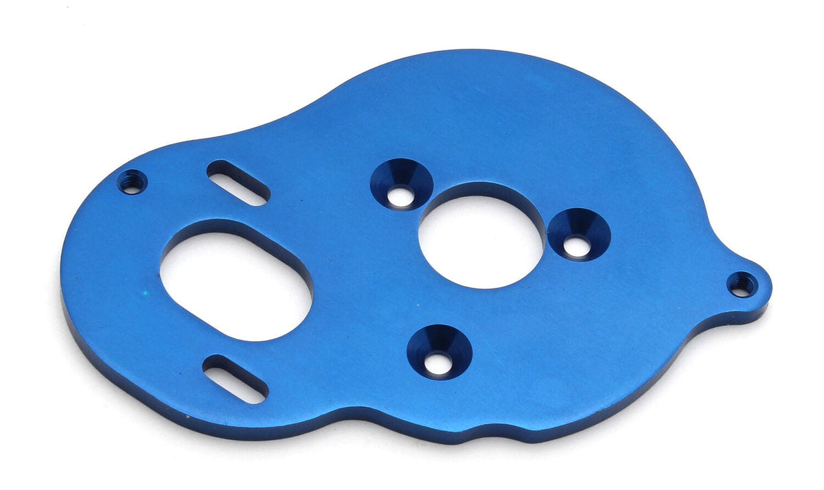 Team Associated Motor Plate, blue [91428]