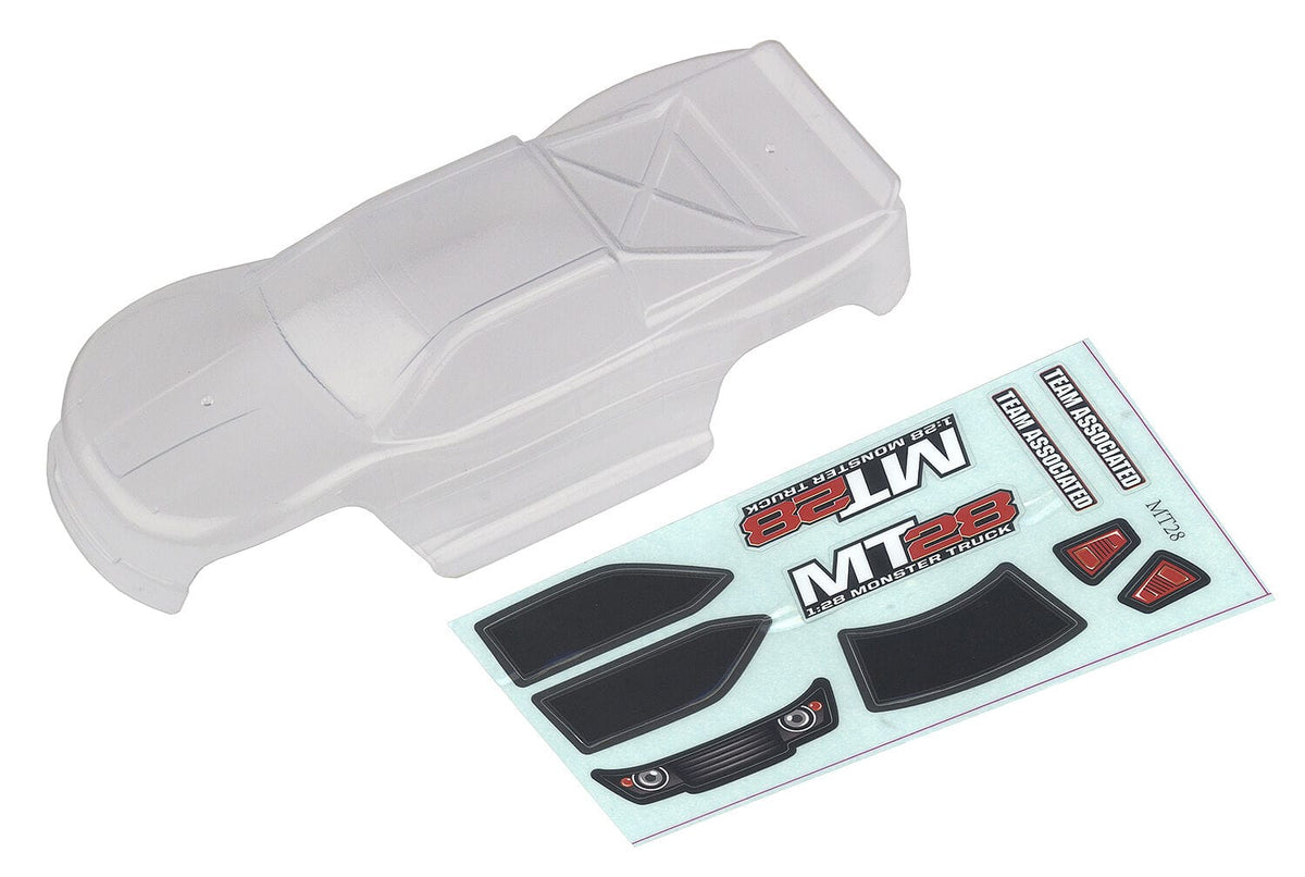 Team Associated MT28 Body, clear [21439]