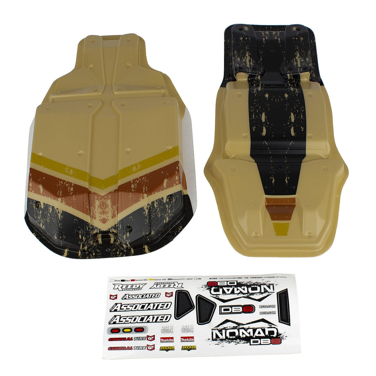 Team Associated Nomad Body, tan [89607]
