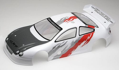 Team Associated NTC3 Crowd Pleazer Body, white, 200mm [6119]