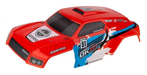 Team Associated PRO2 DK10SW Desert Buggy Body, orange [72116]