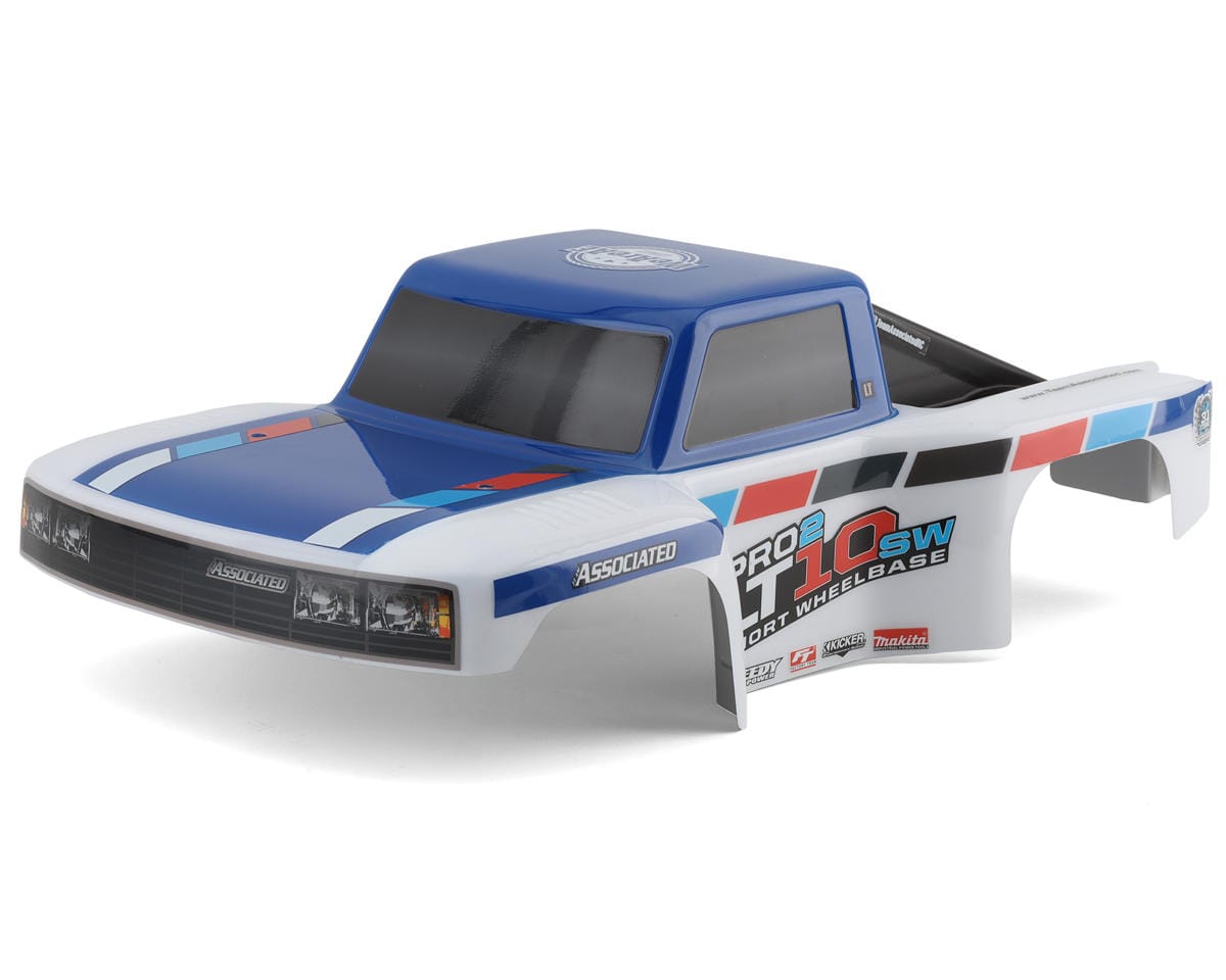 Team Associated PRO2 LT10SW Truck Body, blue/white [72117]