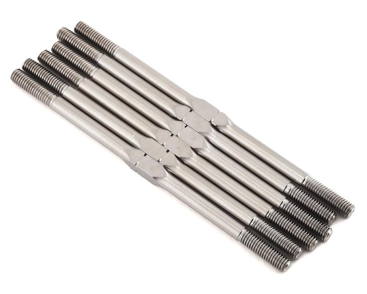 Team Associated ProSC10 Factory Team Titanium Turnbuckle Set 3x67mm [71061]